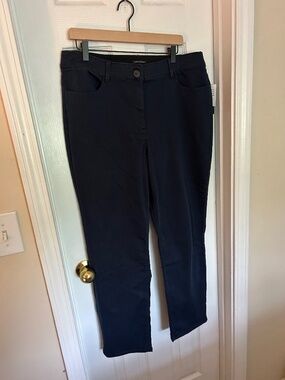 Violets and Rose Navy Trousers Size 16/33 NWT